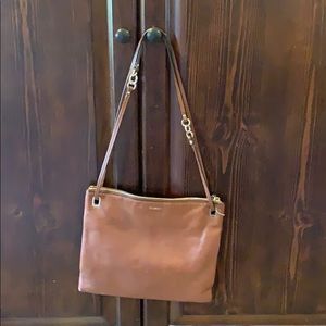Coach leather crossbody/shoulder bag